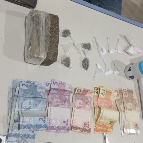 Ação integrada apreende drogas, dinheiro e materiais utilizados no tráfico em Porto Velho