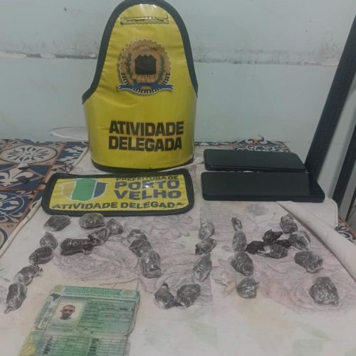 Ação da Polícia Militar resulta em prisão por tráfico de drogas em condomínio popular em Porto Velho