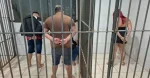 Trio é preso com revólver durante operação contra facções criminosas em Porto Velho