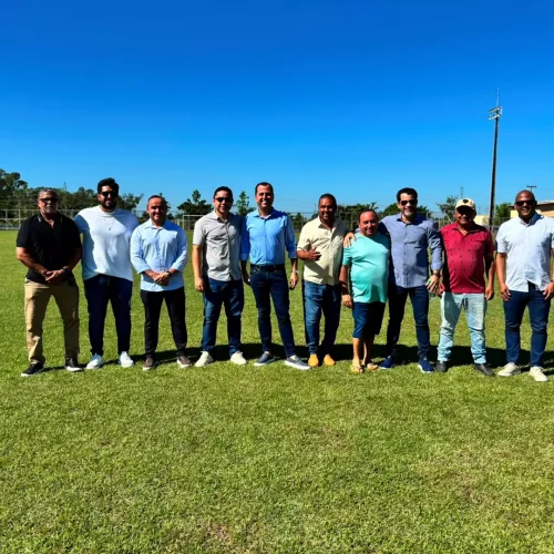 FFER visita Jaci-Paraná para nova inspeção no Estádio Municipal Erisvaldo Souza (Nenenzão)