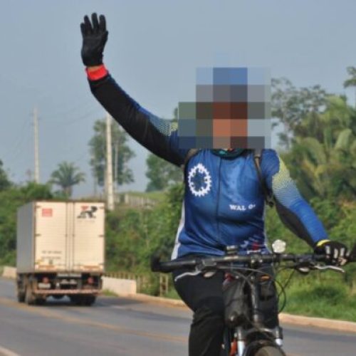 Ciclista morre atropelada por carreta na BR-319 em Porto Velho