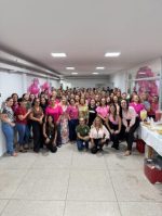 Previdência estadual promove ação de conscientização sobre o Outubro Rosa com servidoras