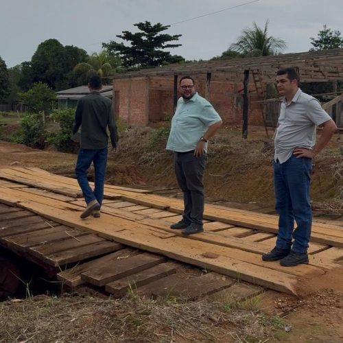Vereador Adalto de Bandeirantes realiza visita técnica para elaboração de projetos de infraestrutura em União Bandeirantes