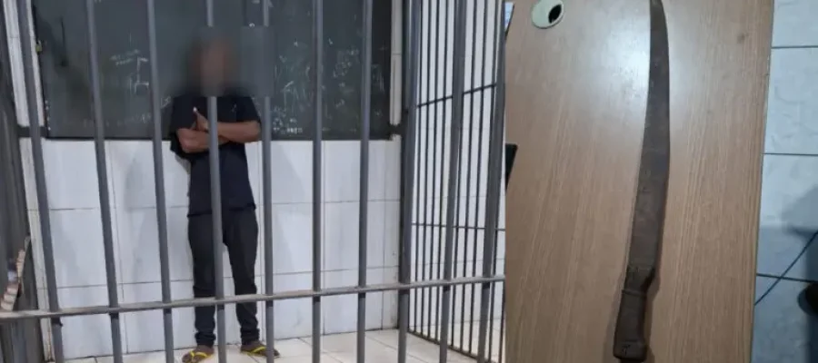 Adolescente de 17 anos é apreendido após ferir irmão com facão em Candeias do Jamari