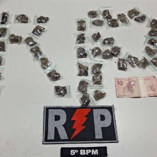 Adolescente do CV é apreendido com drogas na zona Leste de Porto Velho