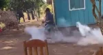 Homem tem parte do pé arrancado ao tentar apagar bombinha em Rondônia