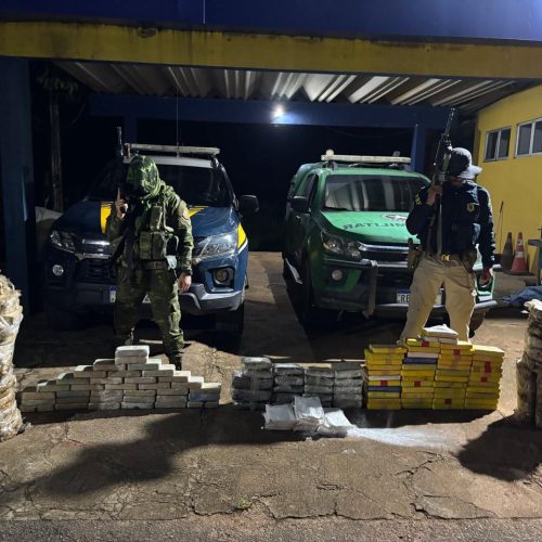 POLÍCIA MILITAR DE RONDÔNIA E POLÍCIA RODOVIÁRIA FEDERAL APREENDEM QUASE 192 KG DE DROGAS