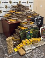 Forças de segurança em Rondônia apreendem cerca de 300 kg de drogas no rio Madeira