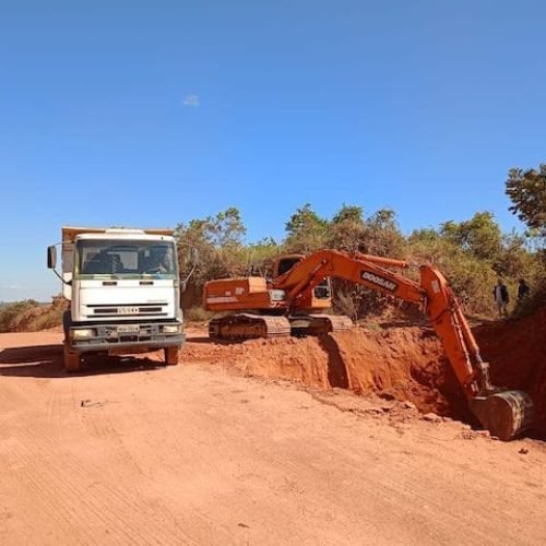 Prefeitura de Porto Velho inicia obras de pavimentação na área rural da Estrada do Areia Branca