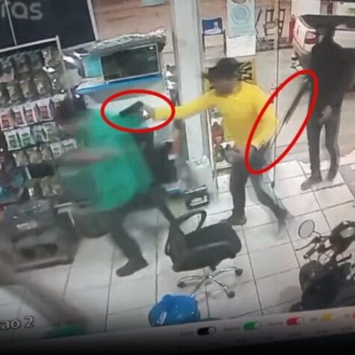 Polícia prende criminosos e recupera dinheiro após assalto em posto de combustível