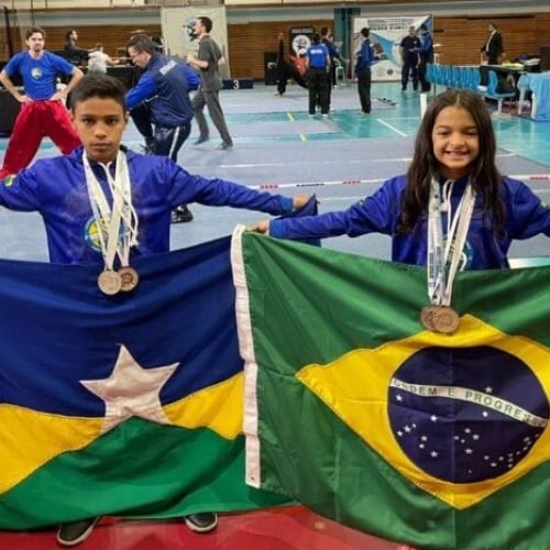 Atletas de Kung Fu de Pimenta Bueno conquistam medalhas de ouro e de prata em competição internacional