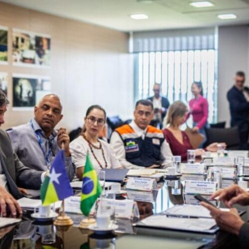 Crise hídrica e queimadas são debatidas em audiência entre governo de RO e Ministério da Integração