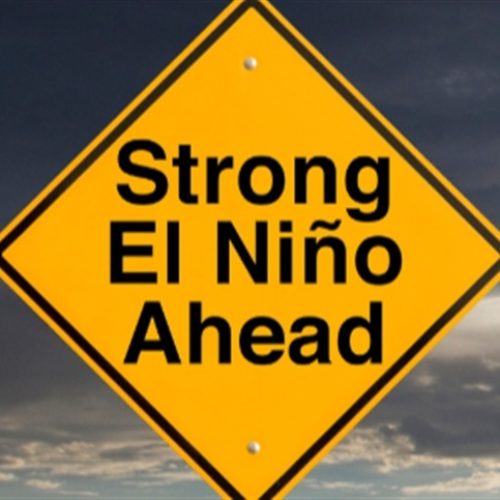 El Niño deve seguir forte até fevereiro de 2027