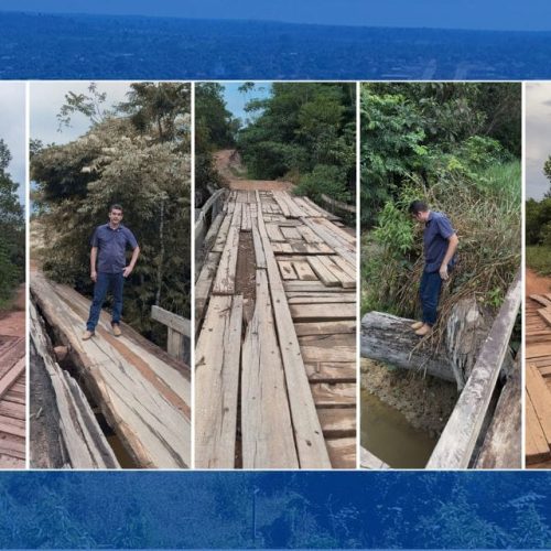 Vereador Adalto percorre linhas rurais e cobra melhorias urgentes em pontes e estradas de União Bandeirantes