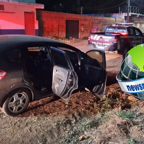 Bandidos roubam arma, dinheiro e carro em Porto Velho após agredirem esposa de empresário