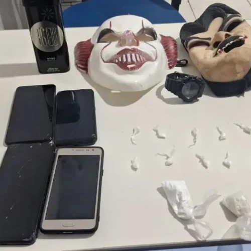 BP Choque estoura “boca de fumo” e prende três pessoas em Porto Velho