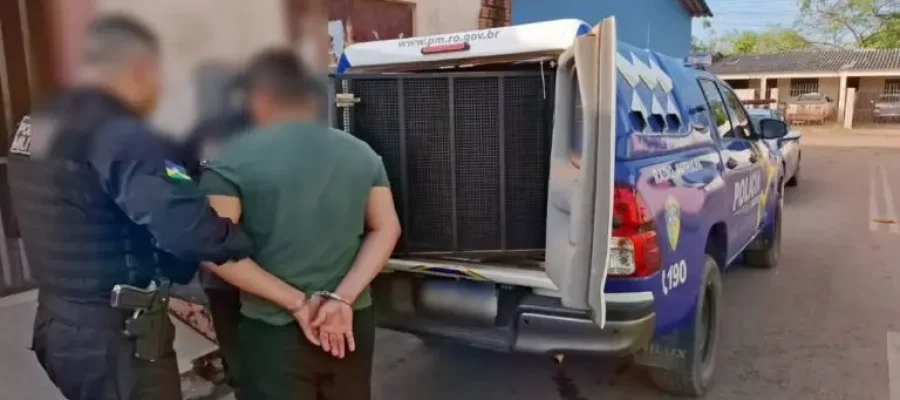 Briga entre casal acaba em homem esfaqueado no pescoço e dois presos em Porto Velho
