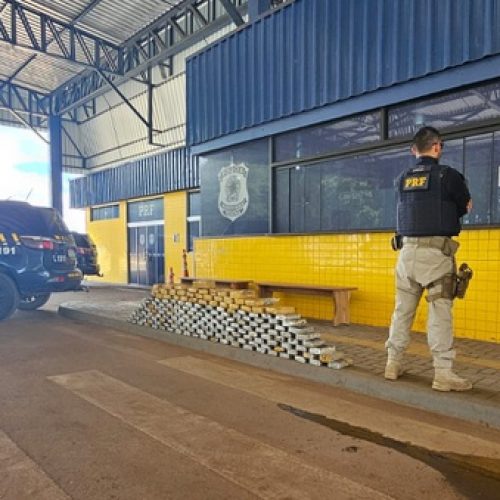 PRF em Rondônia apreende cerca de 200 kg de entorpecentes em Vilhena