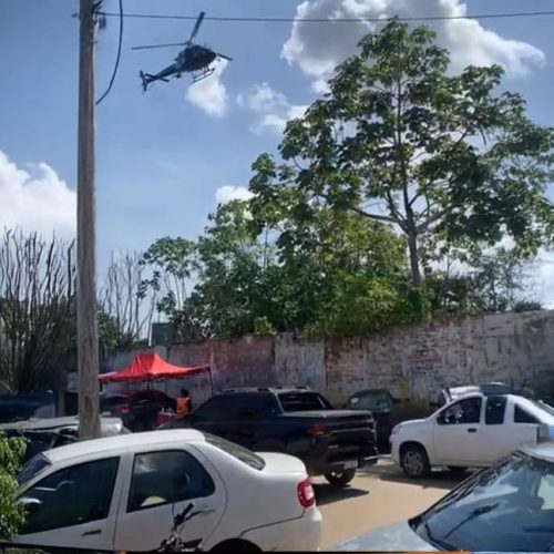 Fugiu pelo mato: homem ameaça ex-mulher com arma na boca e mobiliza a PM em Porto Velho