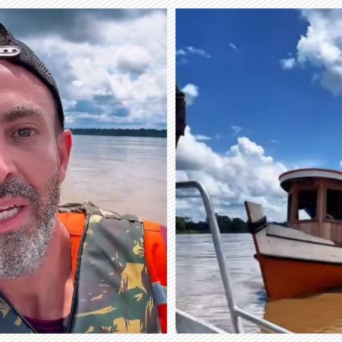 Durante a viagem ao distrito de Calama, embarcação com o prefeito fica à deriva