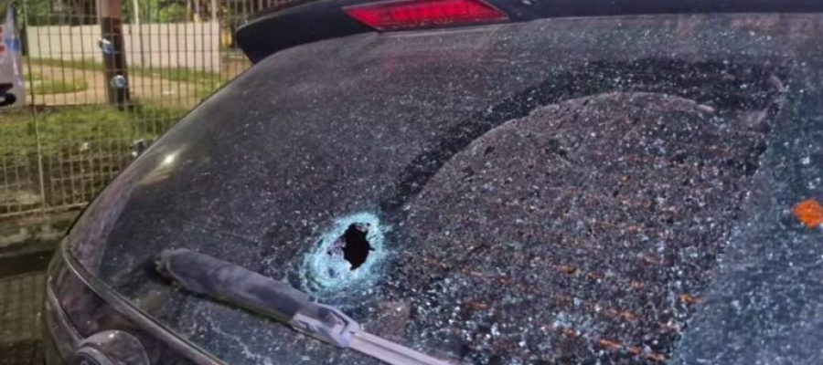 Carro com apoiadores do presidente reeleito Lula é atacado a tiros no Centro de Porto Velho