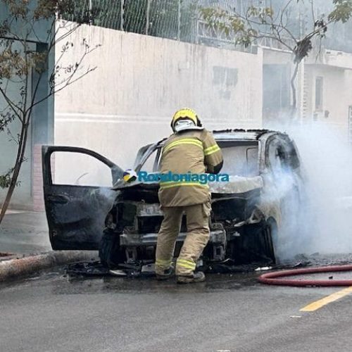 Carro explode em rua da zona norte de Porto Velho