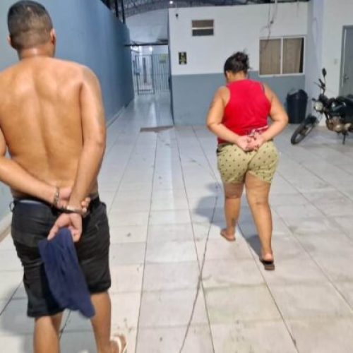 Casal é preso por tráfico de drogas durante Operação Força Total na zona leste de Porto Velho