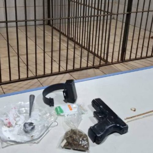 Casal é preso por tráfico de drogas e violência doméstica no bairro Costa e Silva em Porto Velho