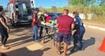 Casal fica ferido em acidente de trânsito na zona leste de Porto Velho