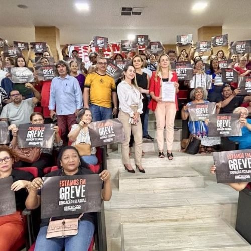 Cláudia de Jesus apoia greve da educação em Rondônia e defende diálogo imediato com o Governo