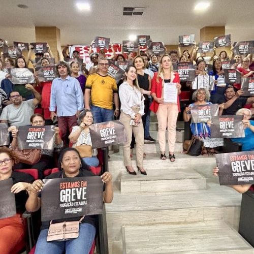 Cláudia de Jesus apoia greve da educação em Rondônia e defende diálogo imediato com o Governo