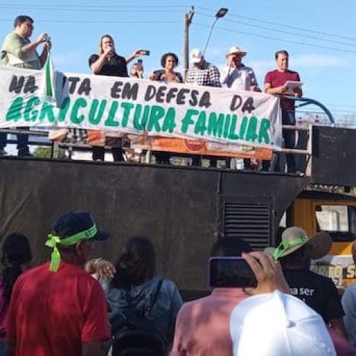 Grito da Terra: Cláudia de Jesus apoia a luta dos trabalhadores rurais