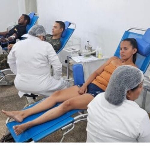 Coletas itinerantes em Guajará-Mirim e Ouro Preto reforçam estoques de sangue da Hemorrede em Rondônia