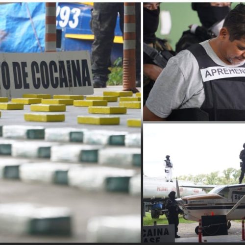Bolívia: operação de combate ao narcotráfico apreende cocaína, veículos, avião e um caminhão com mais de 20 mil litros de diesel