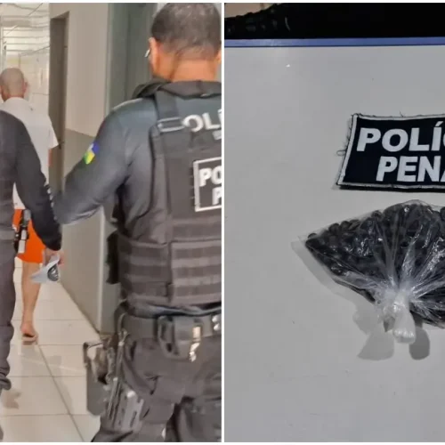 Apenados são flagrados com drogas no Urso Panda