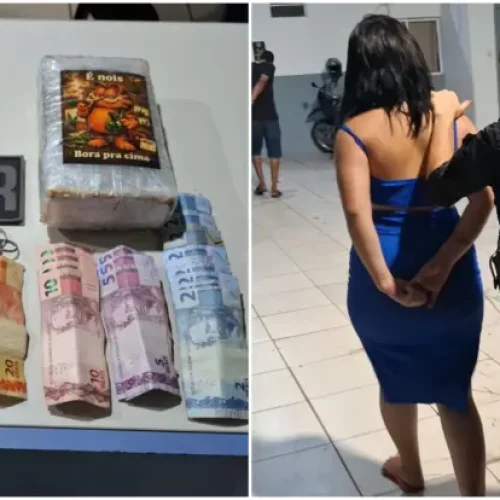 Casal é preso com tablete de maconha durante operação do BPTAR em Porto Velho