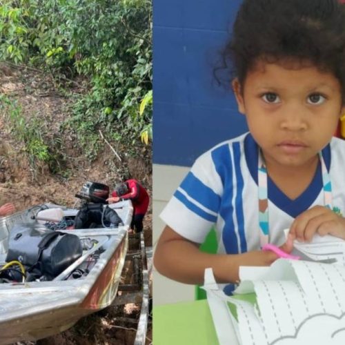 Corpo de menina que desapareceu no Rio Jaru é encontrado após dias de buscas