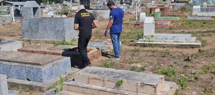 Corpo é encontrado dentro de túmulo no Cemitério Santo Antônio em Porto Velho