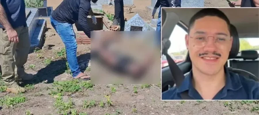 Corpo de jovem desaparecido é encontrado ocultado dentro de túmulo em Porto Velho