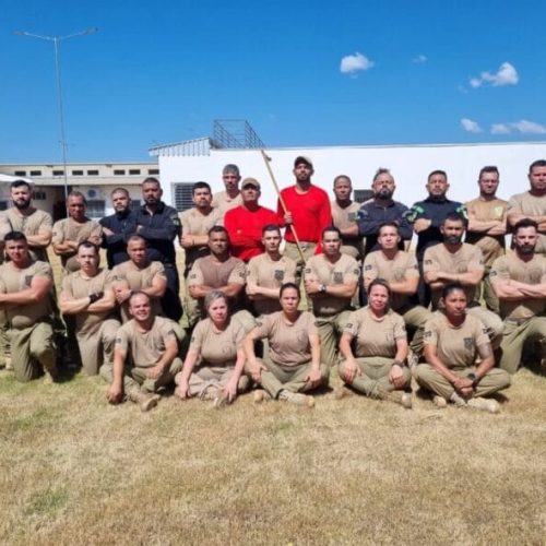 Grupo de Escolta Tática de Rondônia passa por treinamento operacional no Mato Grosso