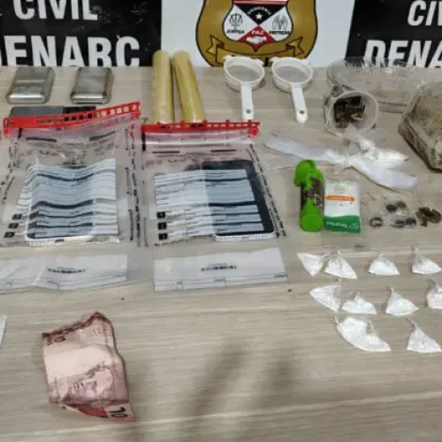 DENARC apreende drogas e detém irmãos durante operação em Porto Velho