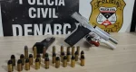 DENARC apreende pistola .40 durante operação no bairro Escola de Polícia