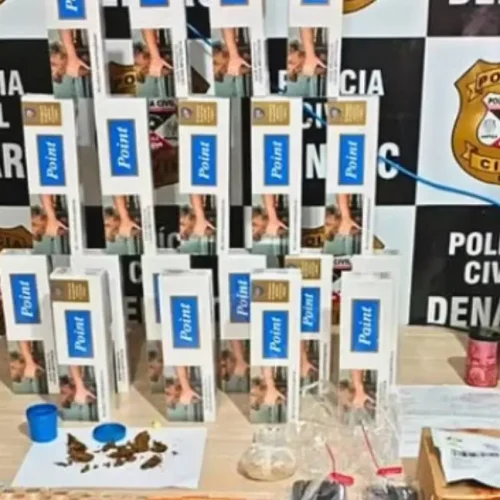 Denarc prende dupla por tráfico de drogas em Porto Velho