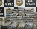 Mais de 64 quilos de entorpecentes são apreendidos em ofensiva contra o crime organizado