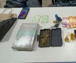 Casal é preso com drogas em fundo falso no banco do carro em Porto Velho