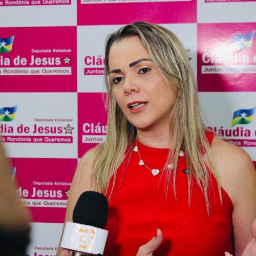 Asfaltamento da RO-135 é defendido pela deputada Cláudia de Jesus
