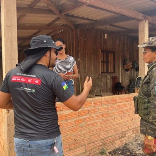 Ações de conscientização sobre combate às queimadas e incêndios florestais contemplam moradores de Candeias do Jamari e distritos