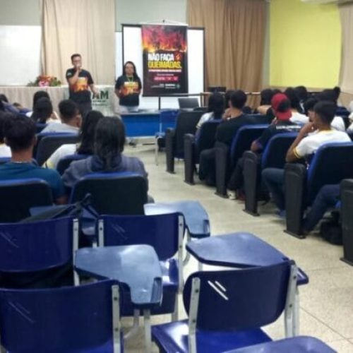 Estudantes de Rondônia recebem ações de conscientização ambiental e prevenção aos incêndios florestais