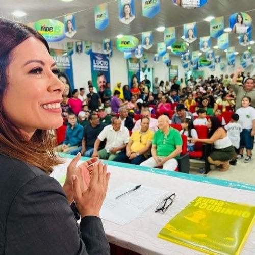 Por aclamação MDB lança Euma Tourinho como candidata a prefeita de Porto Velho