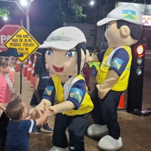 Governo de RO leva educação de trânsito para a Exposição Agropecuária de Jaru